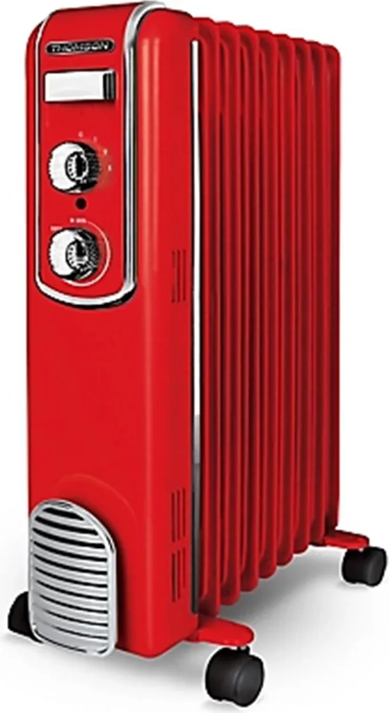 Thomson THBDH09VR - Radiator - Heizkörper - Standgerät - Öl-Wärmeträger - Rot
