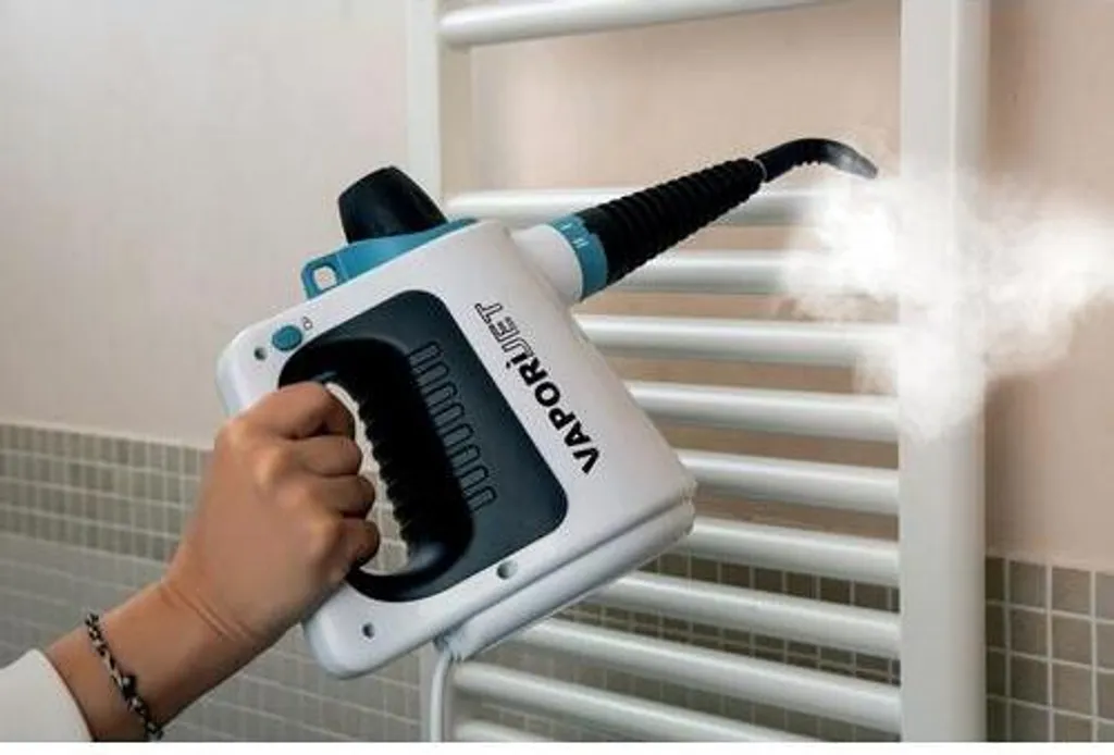 Ariete 4137, Tragbarer Dampfreiniger, 0,25 L, Schwarz, Türkis, Weiß, Tasten, Flexibel, 3 M – Bild 5