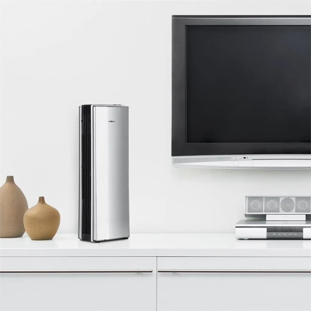 St. Oberholz Office Ionisator & Lüfter Luftreiniger Aktivkohle Edelstahlfilter 10 M² – Bild 2