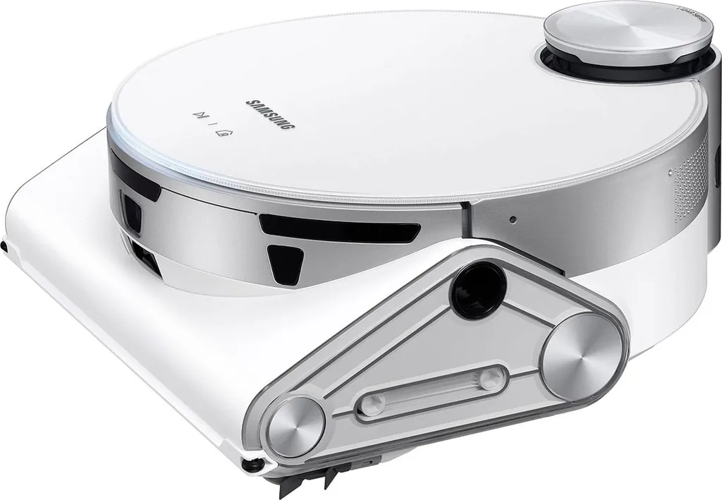 Samsung Jet Bot AI+ Saugroboter Mit Clean Station (KI Objekterkennung, WiFi, App, LED, Weiß) – Bild 3