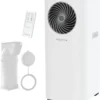 Rowenta 3 In 1 Klimagerät Turbo Cool AU5010 | Mobile Klimaanlage, Ventilator, Luftentfeuchter In Einem | Schlauch & Fernbedienung Inklusive | Eco-Modus