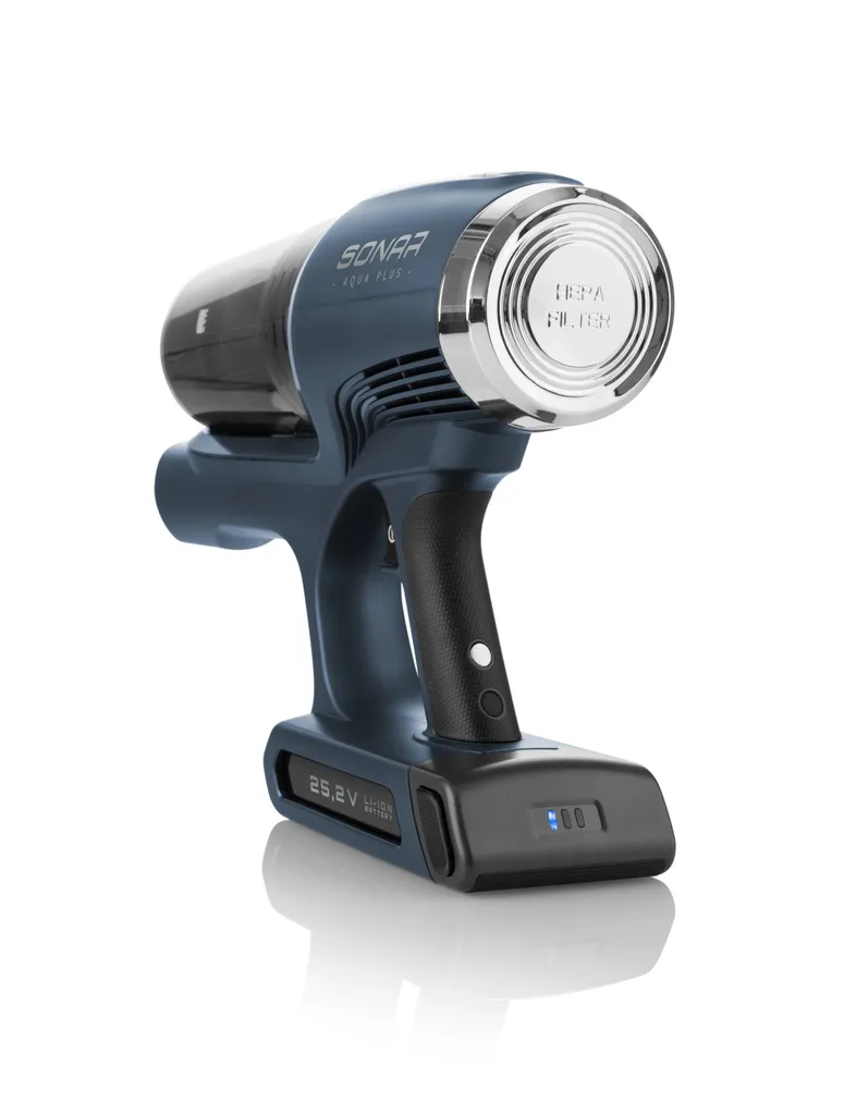Hand- Und Akkustaubsauger ETA Sonar Aqua Plus Artikel-Nr.: ETA323290000 3 In 1 Hand- Und Akkustabstaubsauger Mit Wischfunktion, Digitalem Motor Und 25,2 V Li-Ion-Akku – Bild 8