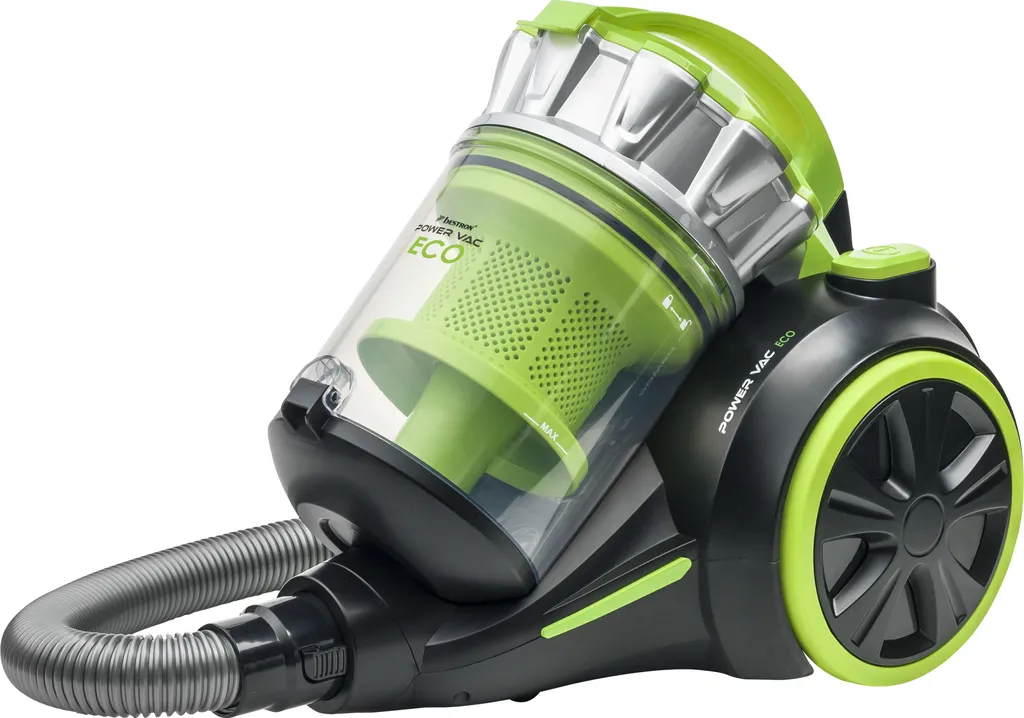 Bestron Beutelloser Multi-Zylkon-Staubsauger Mit Hartbodenbürste, Aktrionsradius: 9 M, Kapazität: 2 L, 700 Watt, Grün