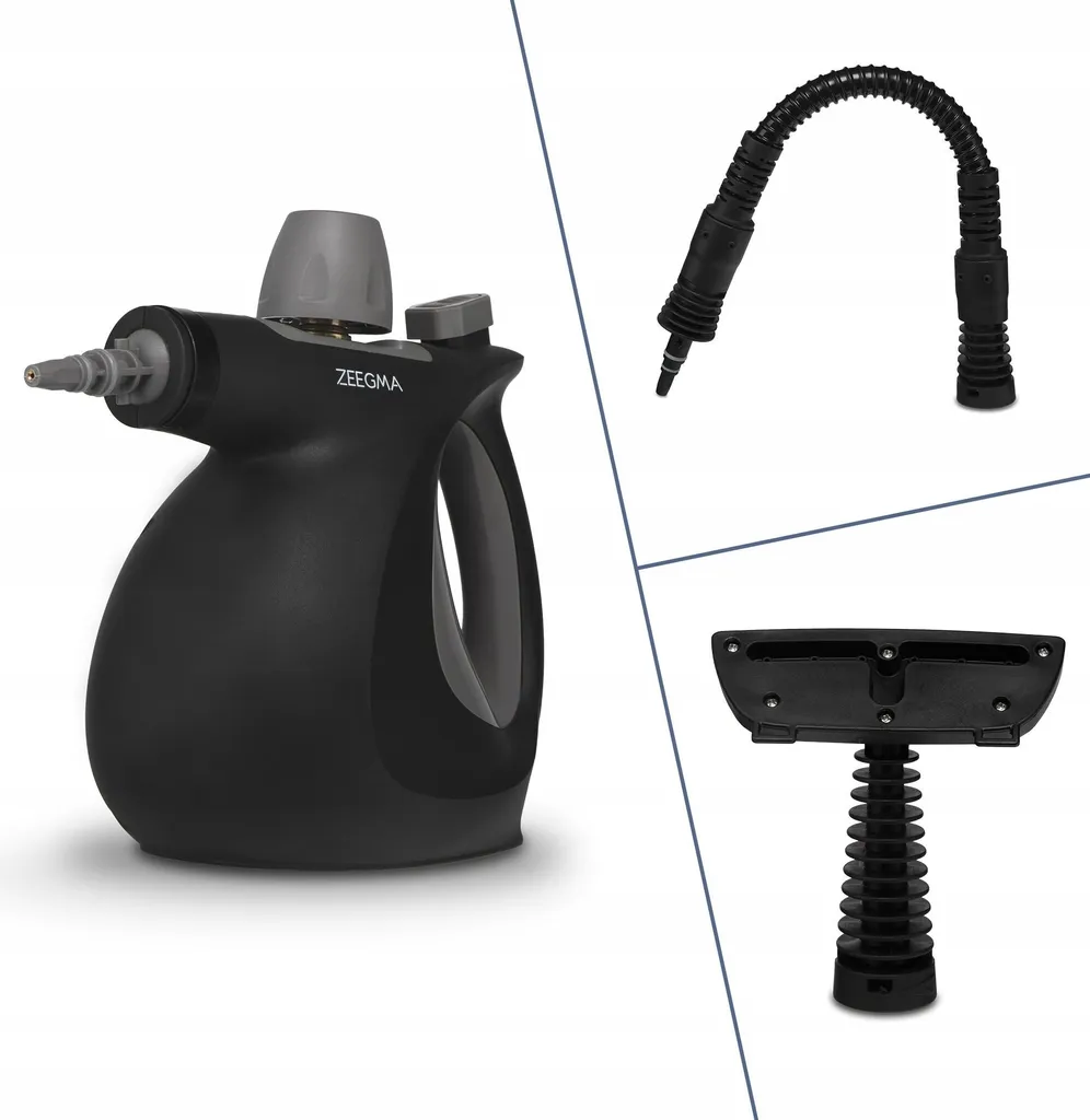 Dampfreiniger ZEEGMA Draden Handdampfreiniger Hochdruckreiniger SET 9in1 1000W – Bild 5