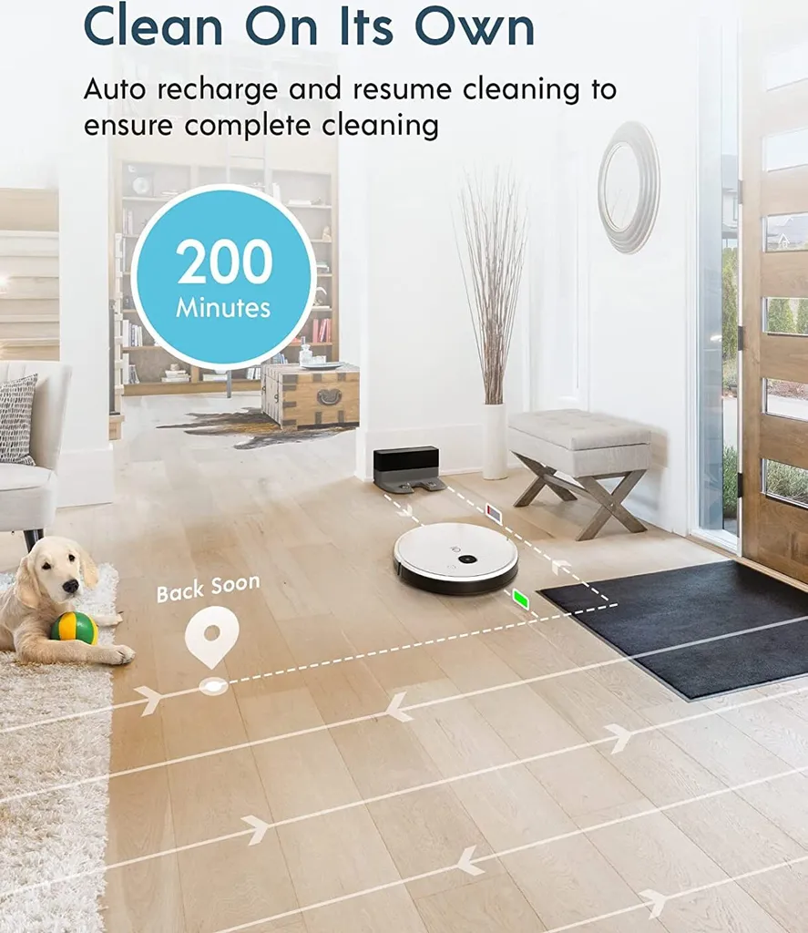 Yeedi Vac Max Saugroboter Mit Wischfunktion 3000Pa Teppicherkennung Staubsauger Roboter – Bild 13