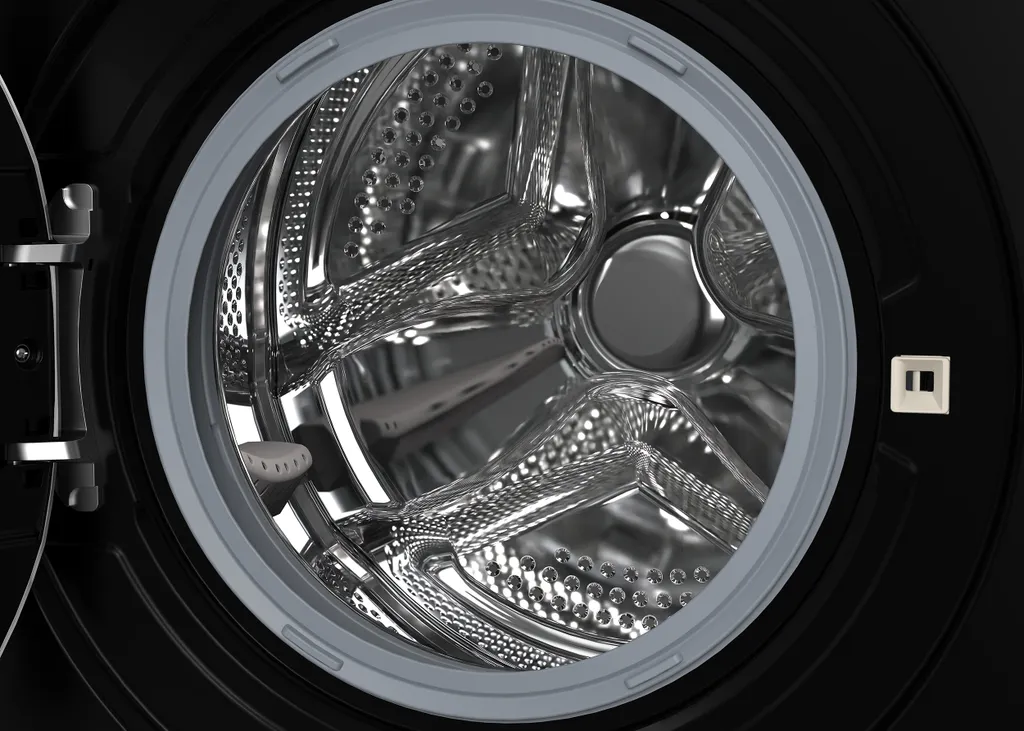 Sharp ES-W814IAB1-DE Waschmaschine (8 Kg / 1400 U/Min) Mit LED Display, Inverter Motor, Überlaufschutz Und AquaStop (schwarz) – Bild 4