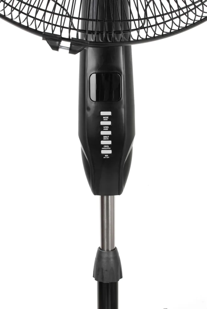 Zilan Standventilator Mit Fernbedienung | LED-Display | 8h Timer | 3 Geschwindigkeitsstufen | Oszilierender Ventilator | Windmaschine | 40 Cm | Oszilierend | 60 Watt – Bild 6