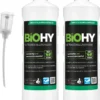 BiOHY Ultraschallreiniger (2x1l Flasche) + Dosierer | Intensive Und Materialschonende Reinigung Von Brillen, Dentalprodukte, Gold, Münzen Und Schmuck| KONZENTRAT Für Ultraschallbad